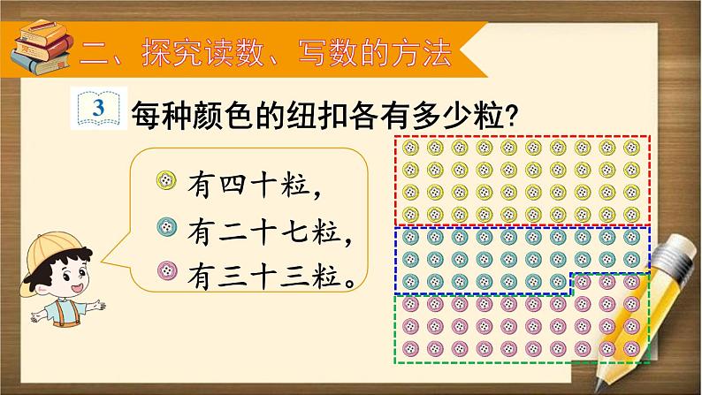 人教版数学一年级下册：4 第2课时 《读数和写数》课件05