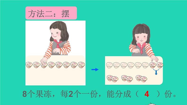 二年级数学下册2表内除法一1除法的初步认识第3课时平均分3课件06