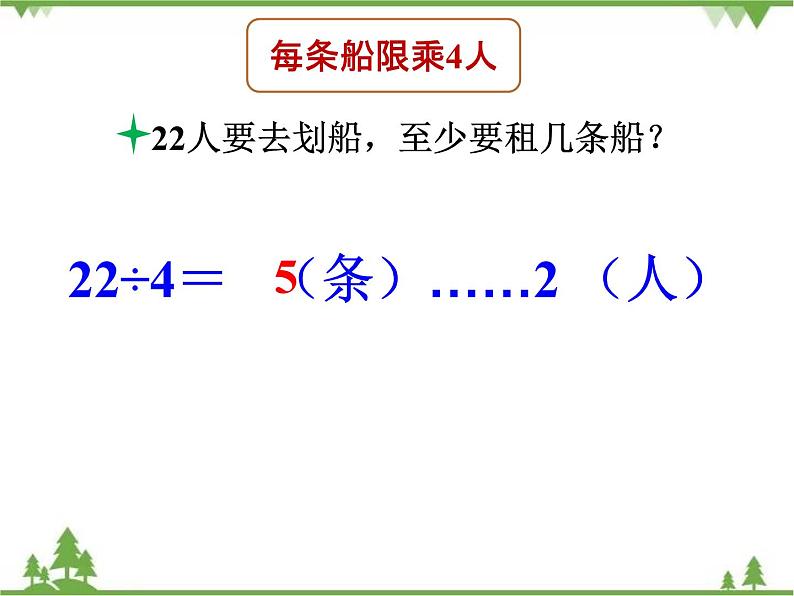 二年级下册数学课件-1.5 租船 北师大版 (共21张PPT) 课件06