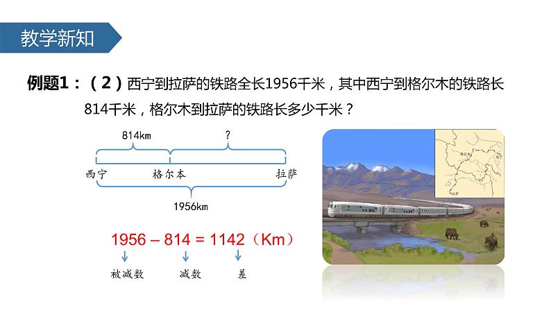 四年级下册数学课件-1.1 加减法的意义和各部分间的关系∣人教新课标（2014秋） (共21张PPT)04