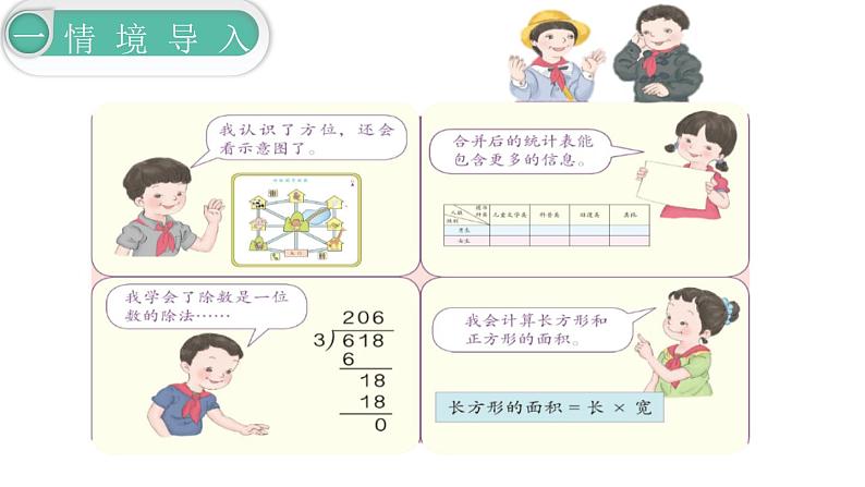 【21春课件】人教版三年级数学下册第9单元 总复习[共6课时 106张PPT]02