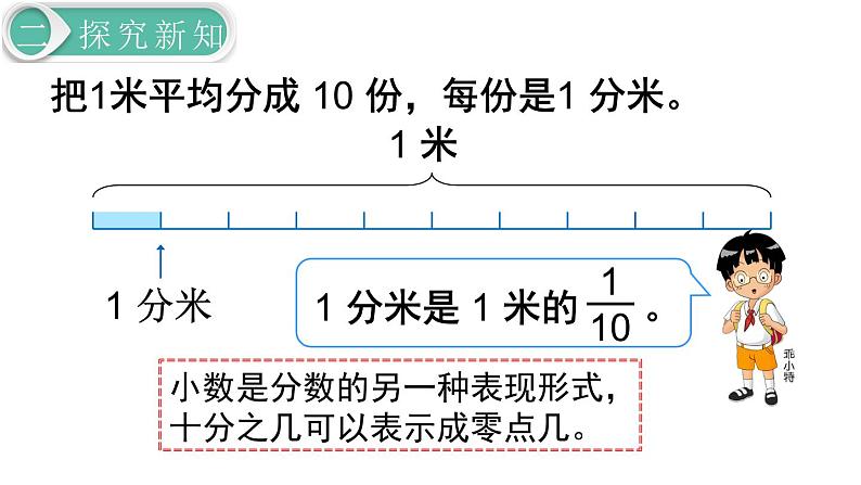 【21春课件】人教版三年级数学下册第7单元 小数的初步认识[共4课时 55张PPT]08