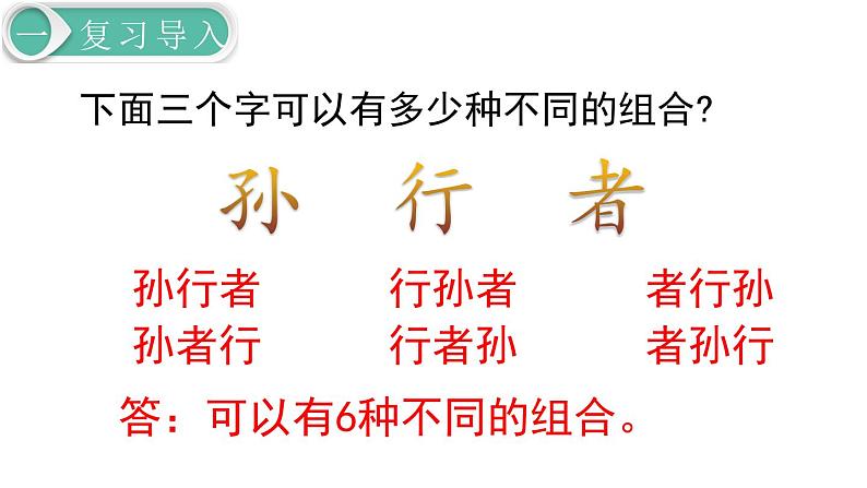 【21春课件】人教版三年级数学下册第8单元 数学广角—搭配（二）[共3课时 47张PPT]02