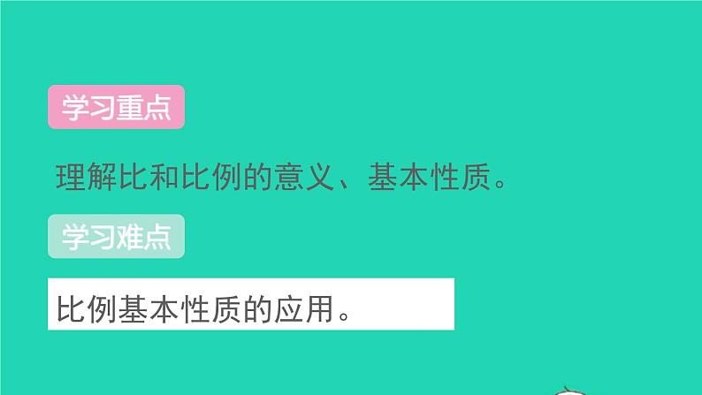 六年级数学下册第6单元整理和复习1数与代数第9课时比和比例1课件503