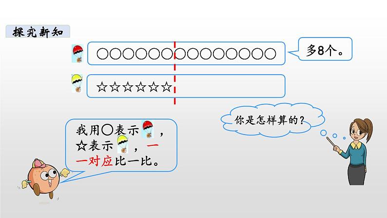 一年级下册数学北师大版第一单元第5课时 跳伞表演（1）第5页