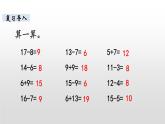 一年級(jí)下冊(cè)數(shù)學(xué)北師大版第一單元第9課時(shí) 做個(gè)減法表 PPT課件