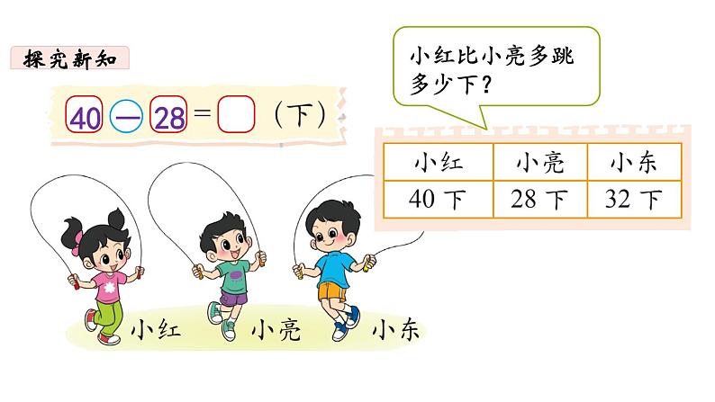 一年级下册数学北师大版第六单元第7课时 跳绳（1） PPT课件04