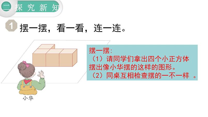 【21春课件】人教版四年级数学下册第2单元观察物体（二）[共2课时 37张PPT]第3页