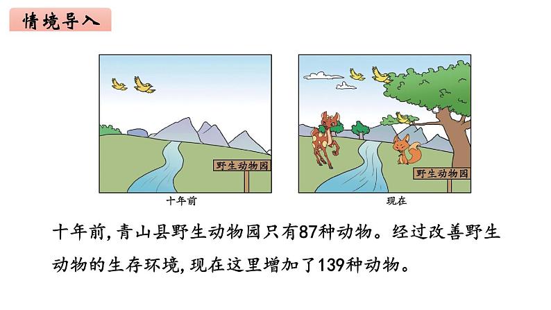 2年级下册数学北师大版第五单元 加于减第3课时 十年的变化  课件PPT02