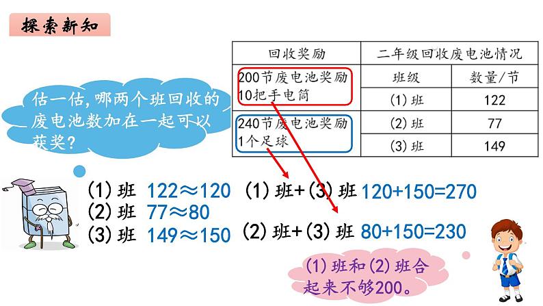 2年级下册数学北师大版第五单元 加于减第2课时 回收废电池  课件PPT03