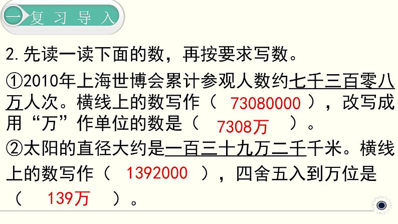 人教版数学四下 4.5.2 数的改写 精品课件03