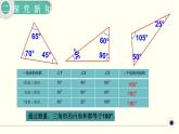 人教版数学四下 5.3.1 三角形的内角和 精品课件