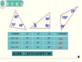 人教版数学四下 5.3.1 三角形的内角和 精品课件