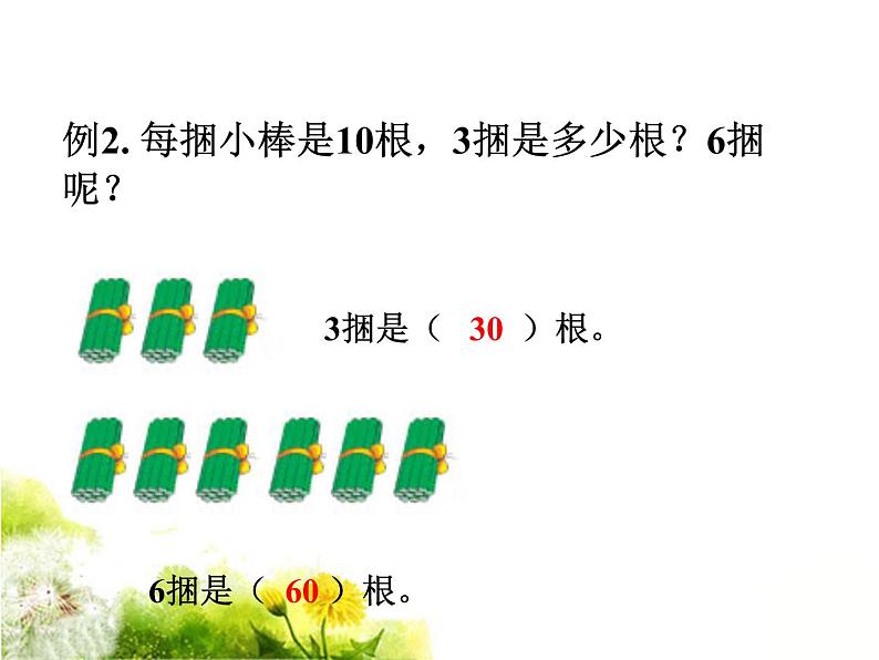 2021春浙教版 一年级下册数学课件-3.11认识100与整十数 (共12张PPT)04