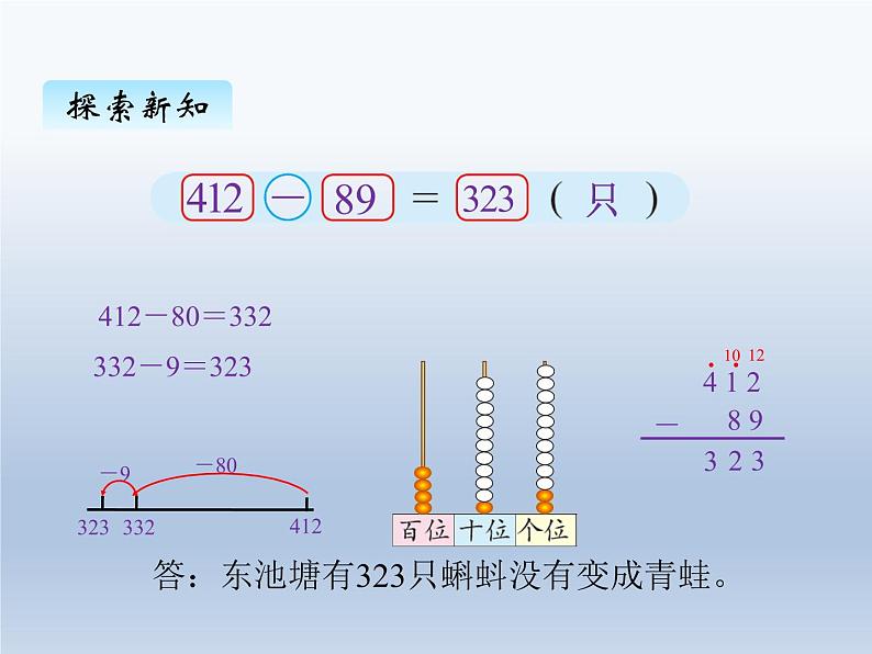 北师大版二年级数学下册五、5小蝌蚪的成长课件第3页