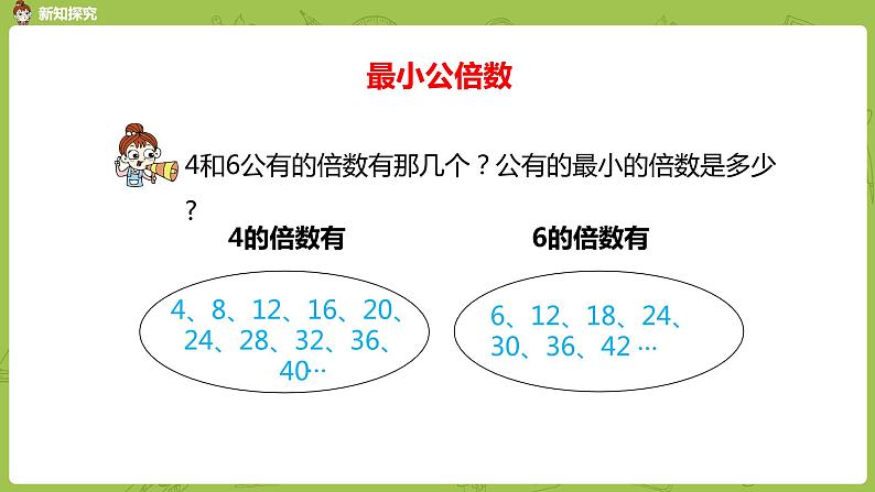 人教版五年级数学下册 第四单元 通分-最小公倍数课时1（PPT课件）08