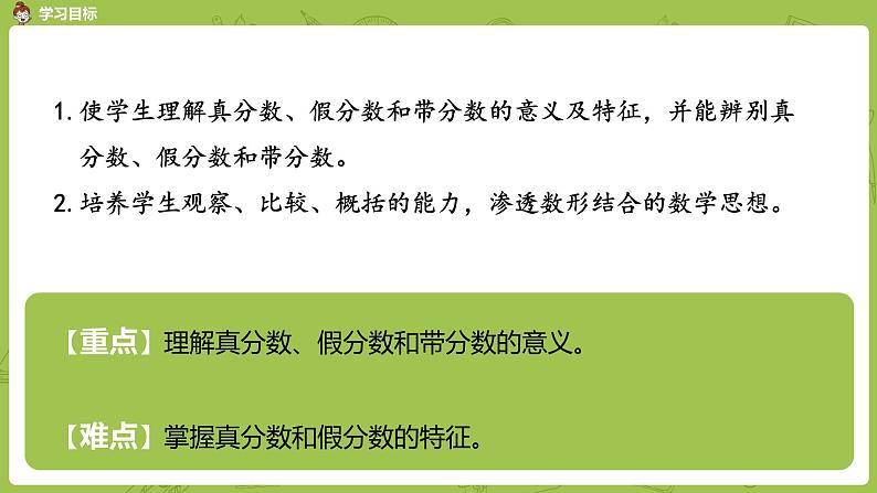 人教版五年级数学下册 第四单元 真分数和假分数课时4（PPT课件）第2页