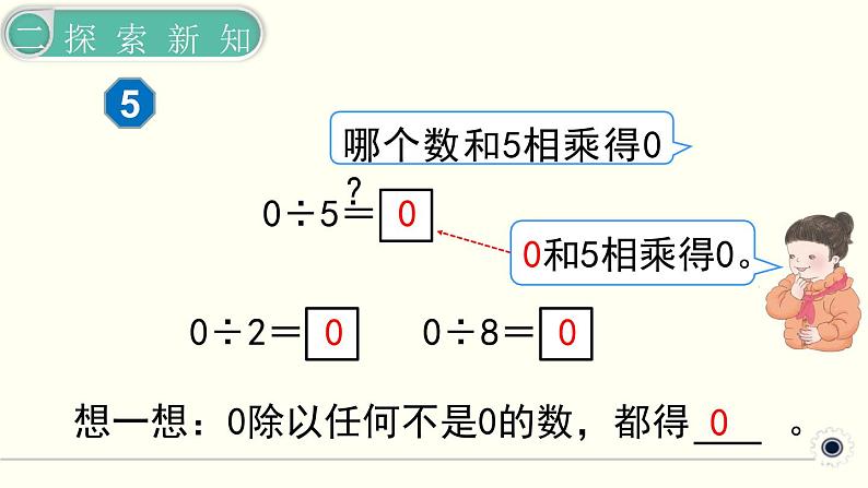 人教版数学三下 2.2.5 商中间有0的除法 精品课件第3页