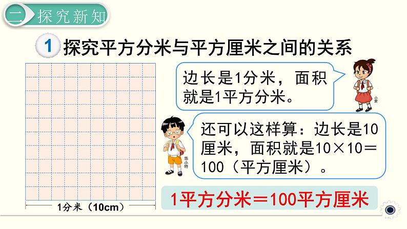 人教版数学三下 5.3 面积单位间的进率 精品课件第4页