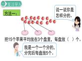 二年级数学人教版下册课件第10单元第1课时   表内除法、有余数的除法