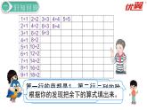 二年级数学人教版下册课件第4单元第6课时  整理和复习