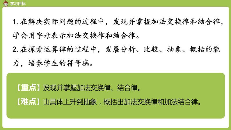 数学人教四（下）第三单元 加法运算定律 课时（1） 课件PPT02