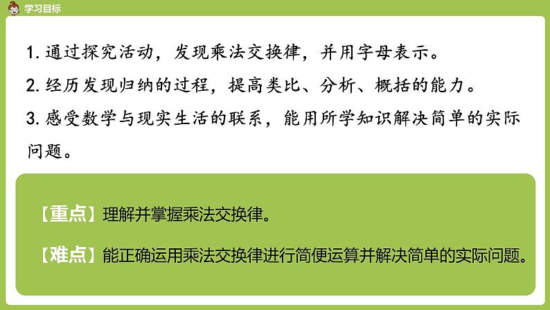 数学人教四（下）第三单元 乘法运算定律 课时（1） 课件PPT第2页