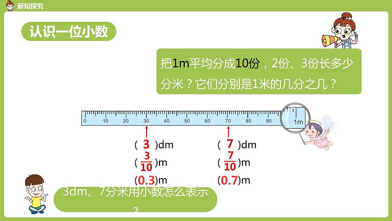 数学人教四（下）第四单元小数的意义和读写法课时（1） 课件PPT第6页