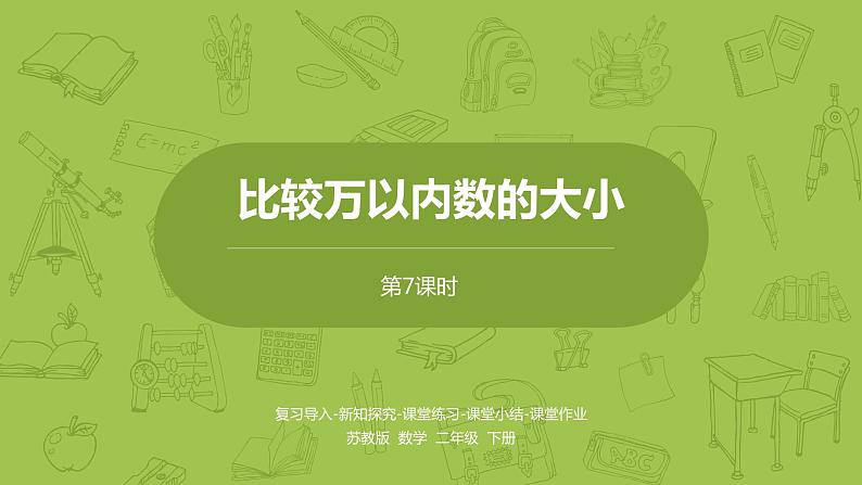 苏教版二年级数学下册 第4单元 认识万以内的数（PPT课件）01