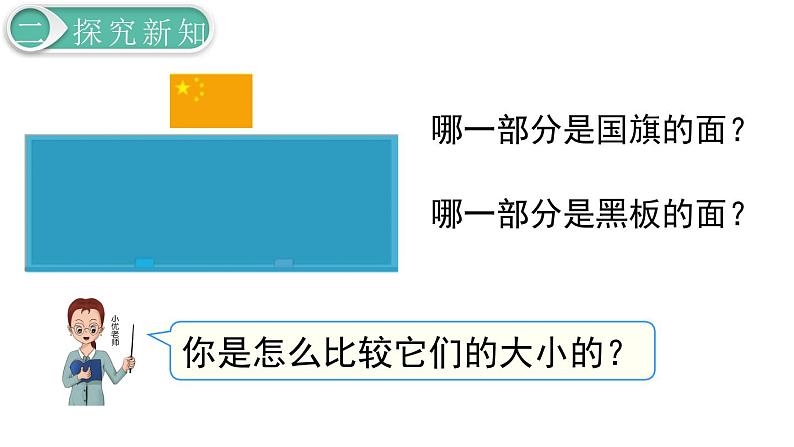 义务教育人教版三年级数学下册第5单元第1课时 认识面积 课件04