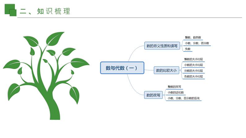 人教版小学六年级数学下-6.1 总复习数与代数PPT第6页