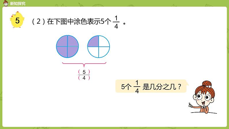 苏教版五年级数学下册 第四单元第5课时 真分数和假分数（PPT课件）第7页