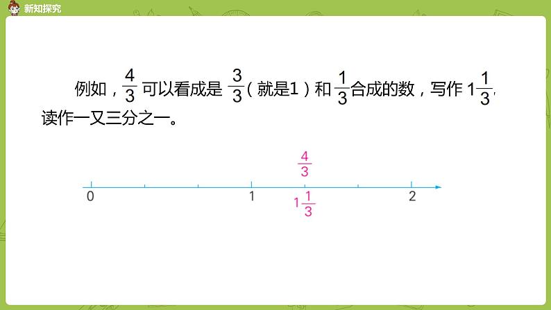 苏教版五年级数学下册 第四单元第6课时 假分数化成整数或带分数（PPT课件）第7页