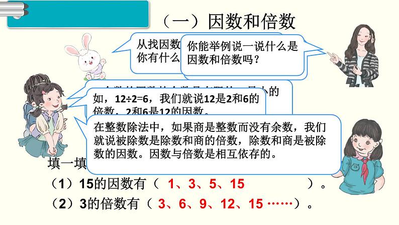 义务教育人教版五年级数学下册 第9单元  总复习  第1课时  数与代数（1） 课件03