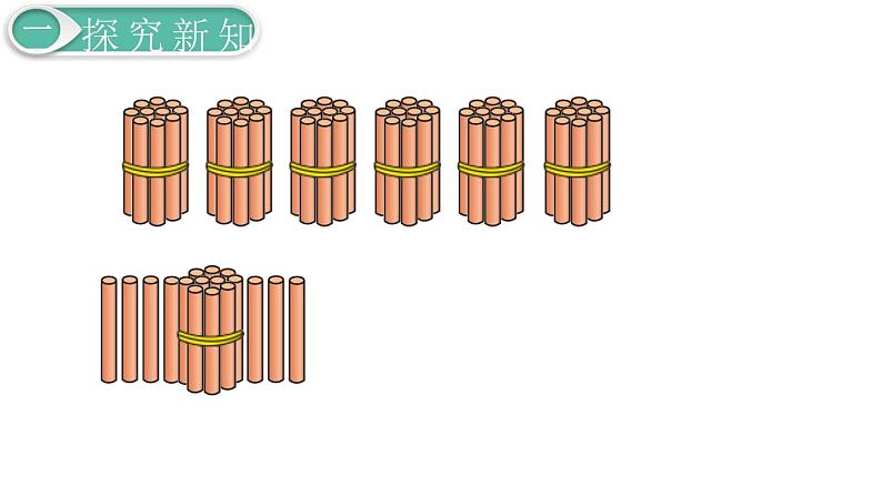 义务教育人教版一年级数学下册第4单元  100以内数的认识第1课时  数 数第8页