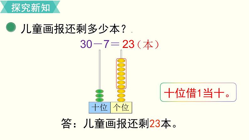 一年级北师大数学下第六单元  加与减（三）  第4课时  阅览室（1）课件05