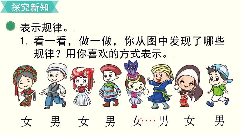 二年级北师大数学下数学好玩  第2课时 “重复”的奥妙 课件05