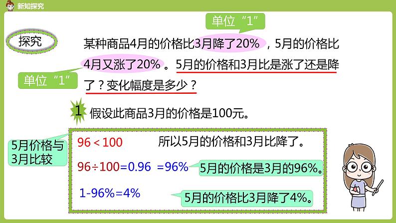 人教六（上）6单元《用百分数知识解决有关变化幅度的问题》课时305