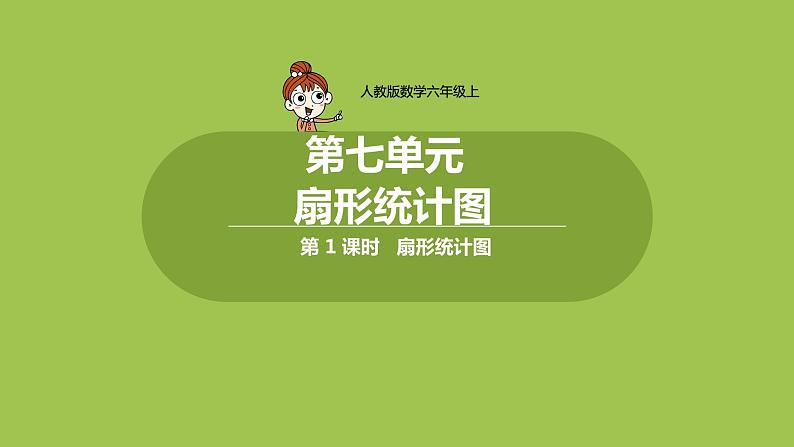 人教六（上）第7单元《扇形统计图》课时1 课件01