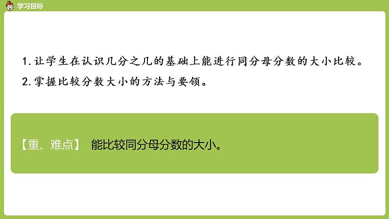 人教版三年级上册 第8单元 分数的初步认识 课时3 比较分数的大小课件02