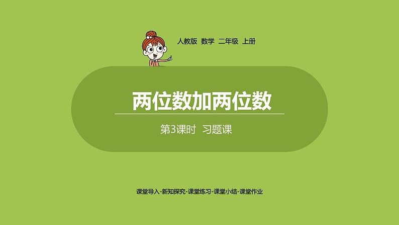 第2单元  100以内的加法和减法（二） 两位数加两位数 不进位加 习题课课件01