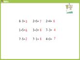 人教版 数学 一年级 上册 第5单元 6～10的认识和加减法 6、7的认识和加减法 第五课时  6和7加减法习题课（二）课件