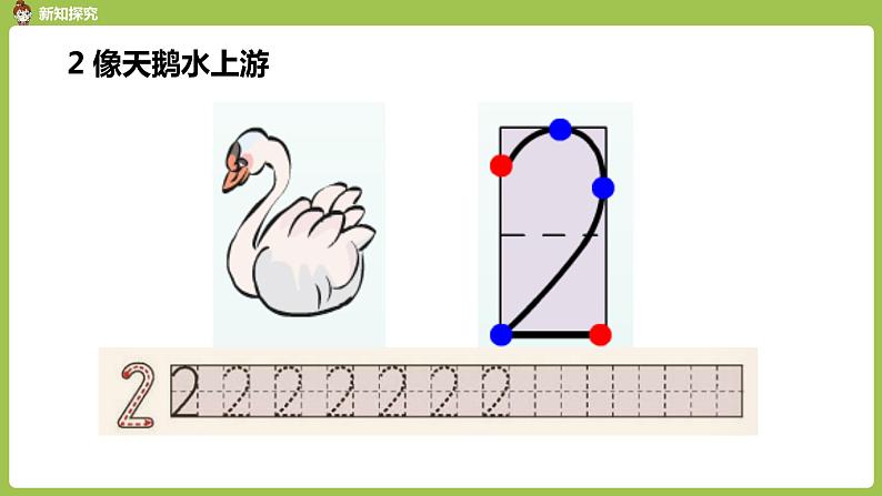 人教版 数学 一年级 上册 第3单元 1~5的认识和加减法 1-5的认识 第二课时 1~5的书写课件第6页