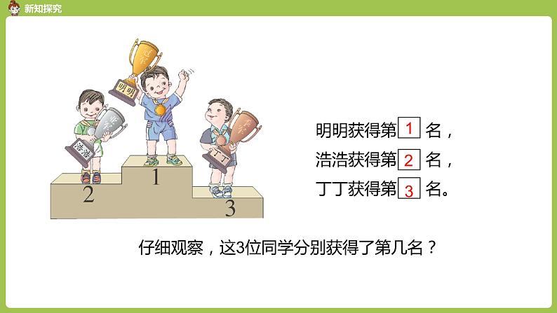 人教版 数学 一年级 上册 第3单元 1~5的认识和加减法 1-5的认识 第六课时 第几课件05