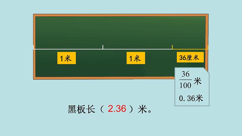 四年级北师大数学下册 第一单元  小数的意义和加减法    第2课时  小数的意义（二）课件第5页