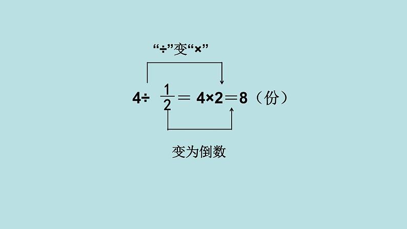 五年级北师大数学下册 第五单元  分数除法  第2课时 分数除法（二） （1）课件06