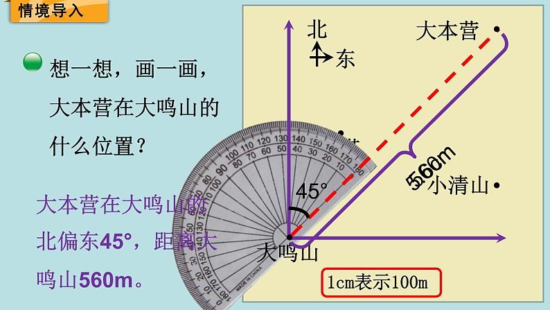 五年级北师大数学下册 第六单元  确定位置  第2课时  确定位置（二）课件03