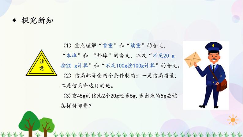 人教版六下数学 第六单元26.综合与实践——邮票中的数学  教案PPT06