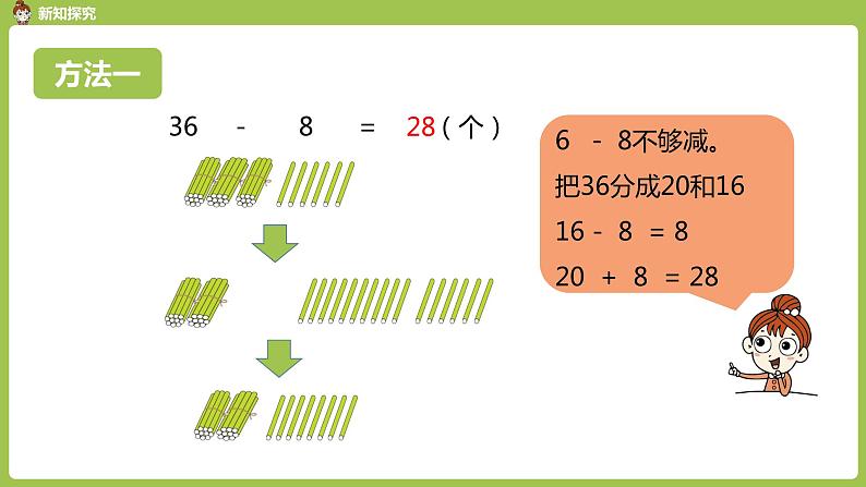 数学人教一（下）第6单元100以内的加法和减法（一）第 7 课时  例2 课件08