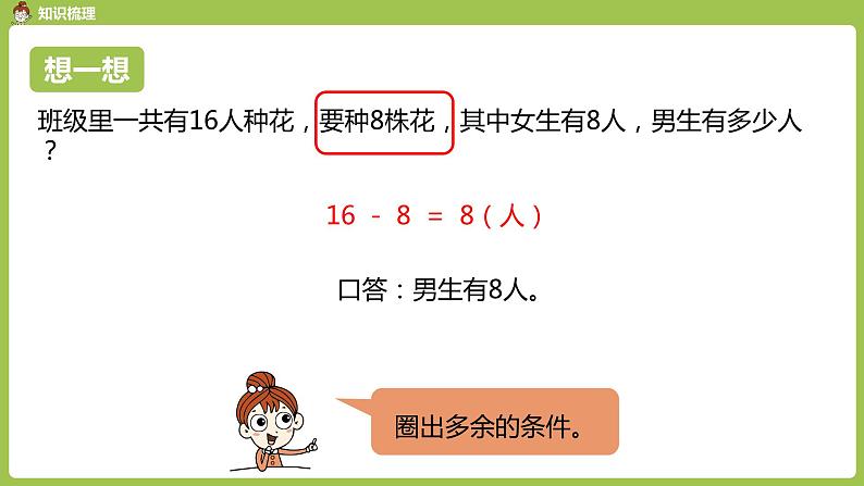 数学人教一（下）第2单元 20以内的退位减法 第13课时 整理和复习 课件04